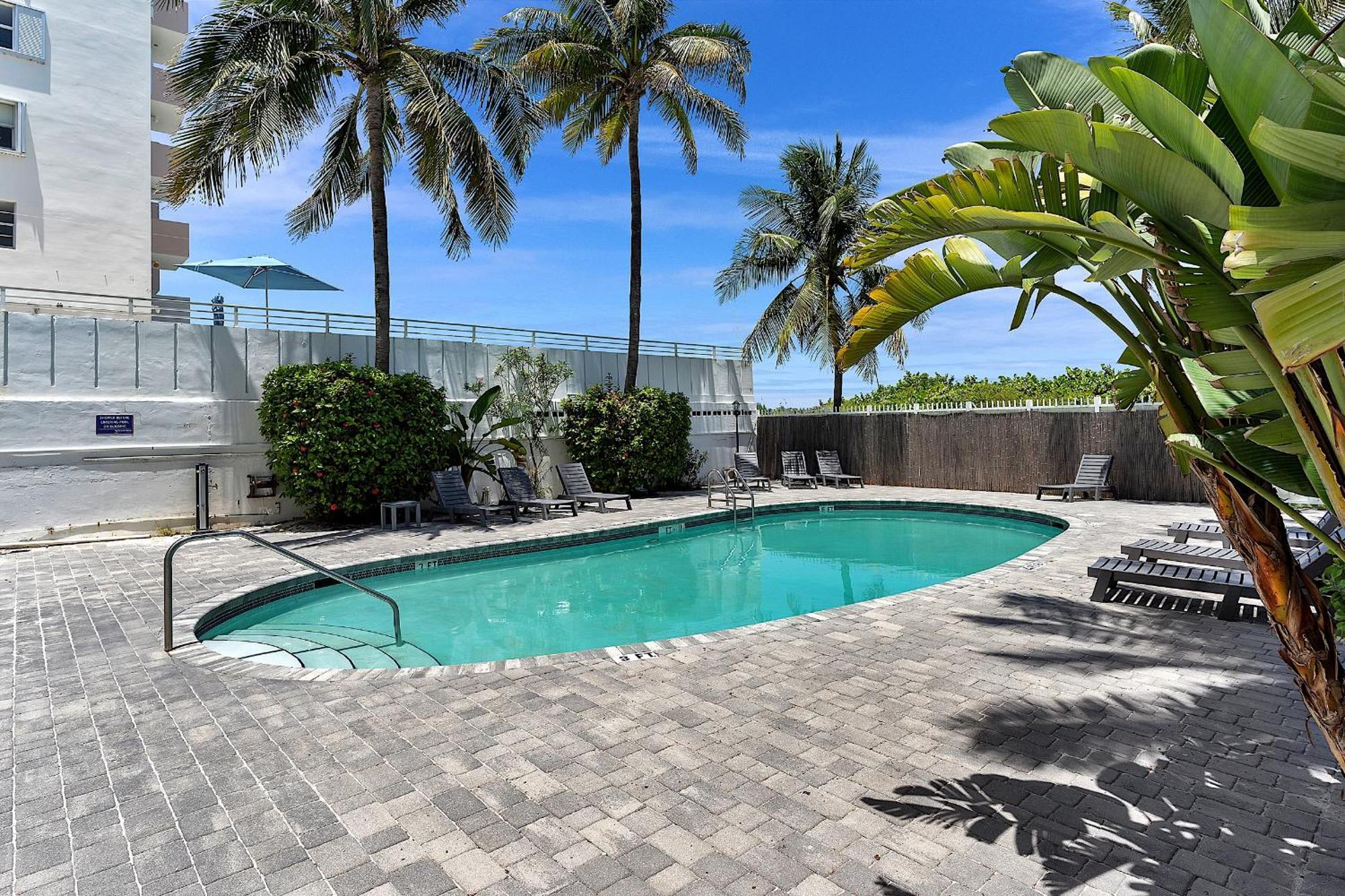 Apartamento South Sofi With Direct Beach, Chairs, And Umbrella Access Miami Beach